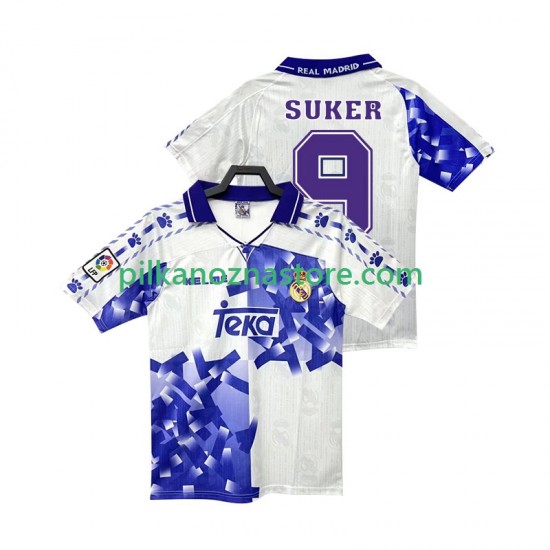 Real Madryt SUKER 9 1996 1997 Retro Koszulka Męska Trzeci Krótkie Rękawy