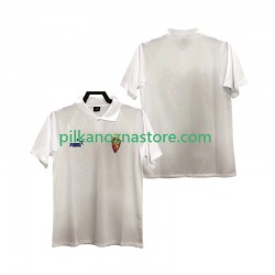 Real Zaragoza 1995 Retro Koszulka Męska Domowy Krótkie Rękawy