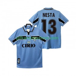 SS Lazio NESTA 13 Retro Koszulka Męska Domowy 1998 1999 Krótkie Rękawy