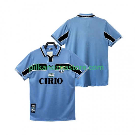 SS Lazio Retro Koszulka Męska Domowy 1998 1999 Krótkie Rękawy