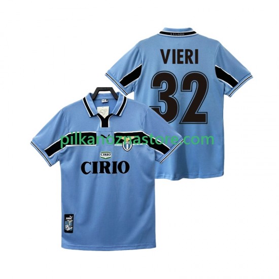 SS Lazio VIERI 32 Retro Koszulka Męska Domowy 1998 1999 Krótkie Rękawy