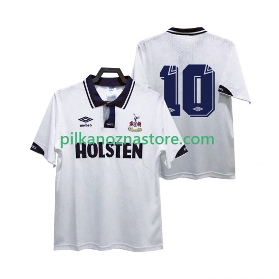 Tottenham Hotspur 10 1991 1993 Retro Koszulka Męska Domowy Krótkie Rękawy