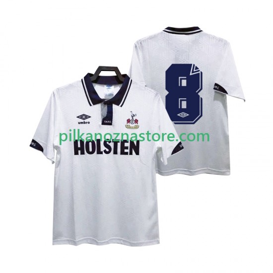 Tottenham Hotspur 8 1991 1993 Retro Koszulka Męska Domowy Krótkie Rękawy
