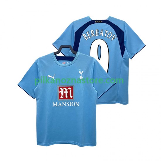 Tottenham Hotspur BERBATOV 9 2007 Retro Koszulka Męska Wyjazdowy 2006 Krótkie Rękawy