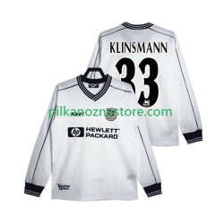 Tottenham Hotspur KLINSMANN 33 1997 Retro Koszulka Męska Domowy 1999 Długie Rękawy