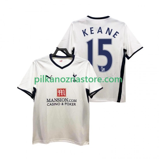 Tottenham Hotspur Keane 15 2009 Retro Koszulka Męska Domowy 2008 Krótkie Rękawy