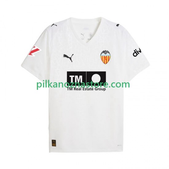 Valencia CF Koszulka Męska Domowy 2025-2026 Krótkie Rękawy