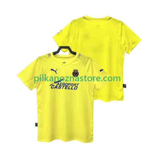 Villarreal CF 2005 Retro Koszulka Męska Domowy 2006 Krótkie Rękawy