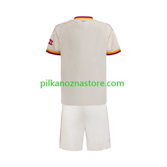 AS Roma dla Dzieci Koszulka Wyjazdowy 2026-2027 Krótkie Rękawy