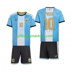 Argentyna dla Dzieci Lionel Messi 10 Special Koszulka Domowy 2026-2027 Krótkie Rękawy