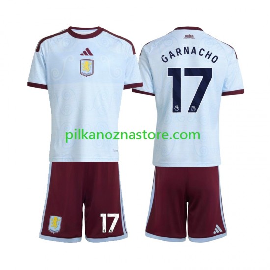 Aston Villa dla Dzieci Alejandro Garnacho 17 Koszulka Trzeci 2026-2027 Krótkie Rękawy