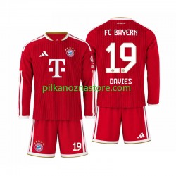 Bayern Monachium dla Dzieci Alphonso Davies 19 Koszulka Domowy 2026-2027 Długie Rękawy Bayern Monachium dla Dzieci Alphonso Davies 19 Koszulka Domowy 2026-2027 Długie Rękawy