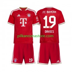 Bayern Monachium dla Dzieci Alphonso Davies 19 Koszulka Domowy 2026-2027 Krótkie Rękawy Bayern Monachium dla Dzieci Alphonso Davies 19 Koszulka Domowy 2026-2027 Krótkie Rękawy