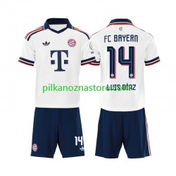 Bayern Monachium dla Dzieci Luis Diaz 14 Koszulka Wyjazdowy 2026-2027 Krótkie Rękawy Bayern Monachium dla Dzieci Luis Diaz 14 Koszulka Wyjazdowy 2026-2027 Krótkie Rękawy