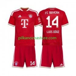 Bayern Monachium dla Dzieci Luis Diaz 14 Koszulka Domowy 2026-2027 Krótkie Rękawy Bayern Monachium dla Dzieci Luis Diaz 14 Koszulka Domowy 2026-2027 Krótkie Rękawy