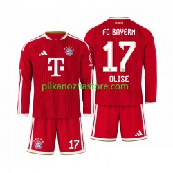Bayern Monachium dla Dzieci Michael Olise 17 Koszulka Domowy 2026-2027 Długie Rękawy Bayern Monachium dla Dzieci Michael Olise 17 Koszulka Domowy 2026-2027 Długie Rękawy