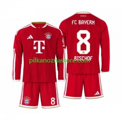 Bayern Monachium dla Dzieci Tom Bischof 8 Koszulka Domowy 2026-2027 Długie Rękawy Bayern Monachium dla Dzieci Tom Bischof 8 Koszulka Domowy 2026-2027 Długie Rękawy