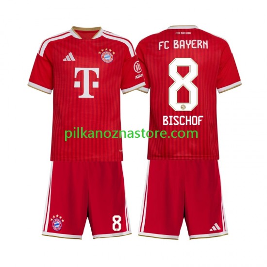 Bayern Monachium dla Dzieci Tom Bischof 8 Koszulka Domowy 2026-2027 Krótkie Rękawy