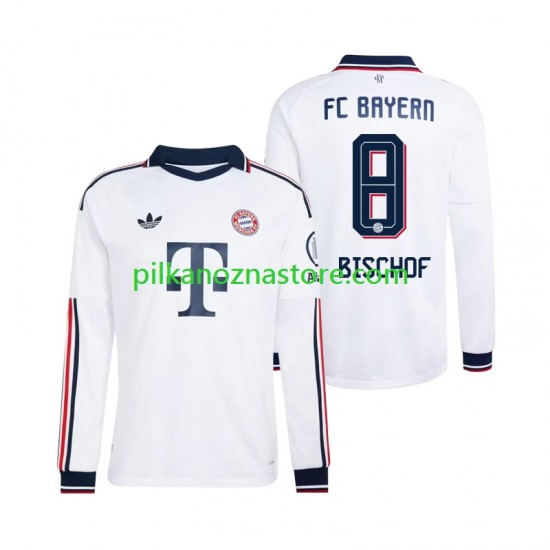 Bayern Monachium Tom Bischof 8 Koszulka Męska Wyjazdowy 2026-2027 Długie Rękawy
