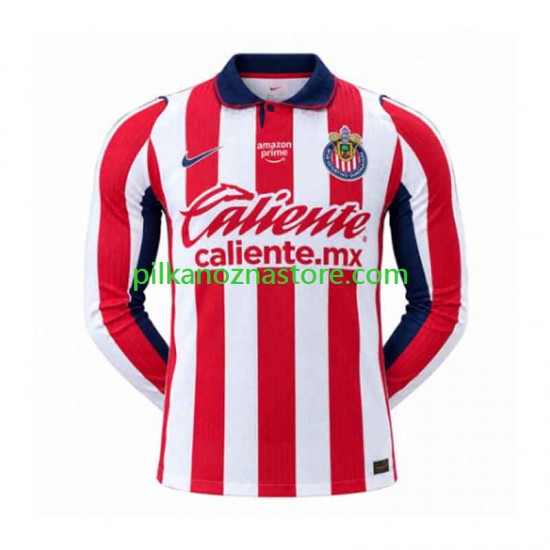 CD Guadalajara Koszulka Męska Domowy 2026-2027 Długie Rękawy