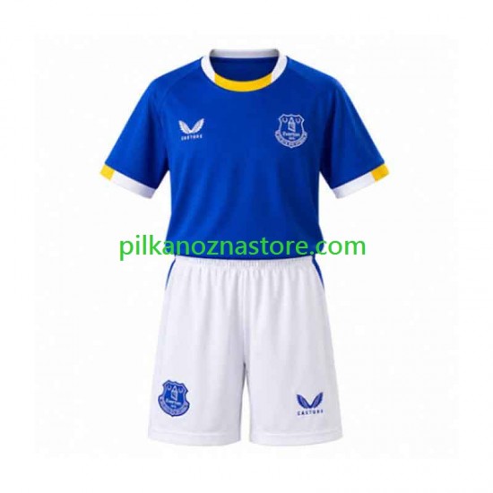 Everton dla Dzieci Koszulka Domowy 2026-2027 Krótkie Rękawy
