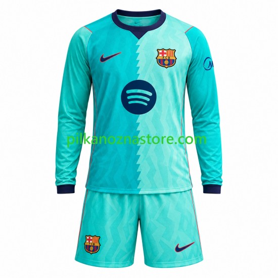 FC Barcelona dla Dzieci Koszulka Trzeci 2026-2027 Długie Rękawy