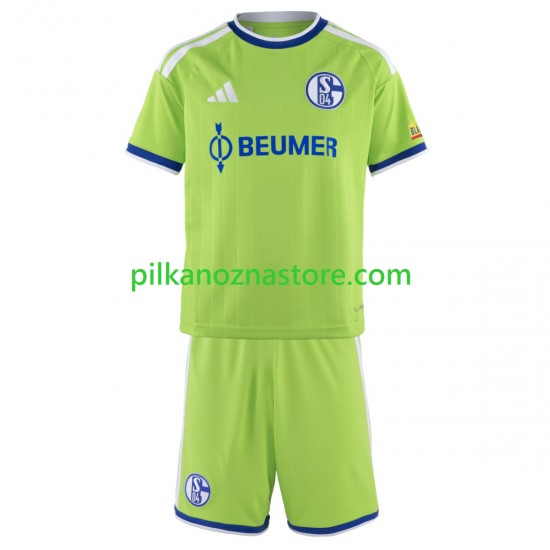 FC Schalke 04 dla Dzieci Koszulka Trzeci 2026-2027 Krótkie Rękawy