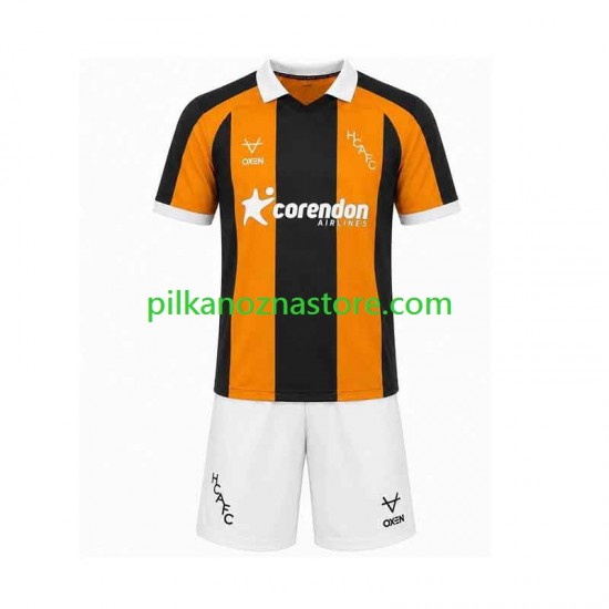 Hull City dla Dzieci Koszulka Domowy 2026-2027 Krótkie Rękawy