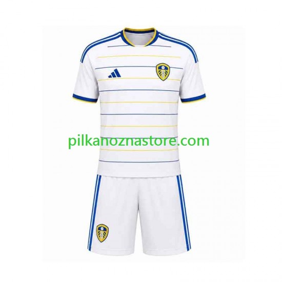 Leeds United dla Dzieci Koszulka Domowy 2026-2027 Krótkie Rękawy