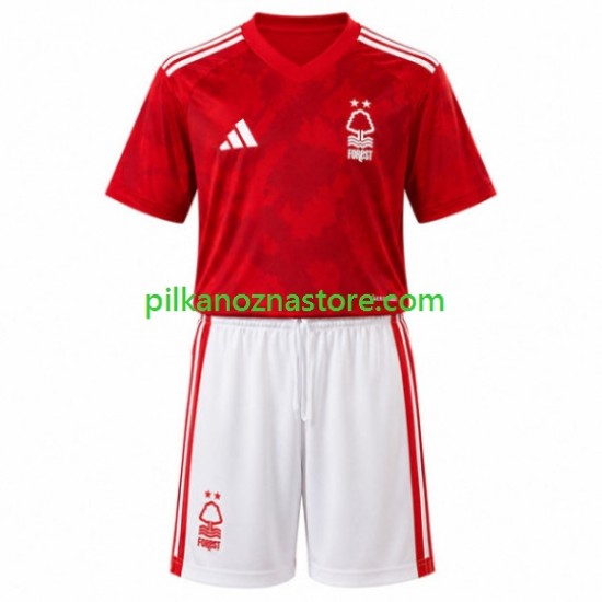 Nottingham Forest dla Dzieci Koszulka Domowy 2026-2027 Krótkie Rękawy