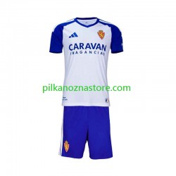 Real Zaragoza dla Dzieci Koszulka Domowy 2026-2027 Krótkie Rękawy