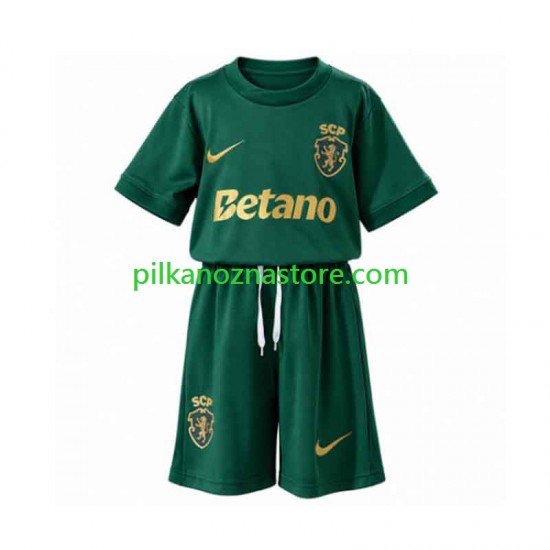 Sporting CP dla Dzieci Special Koszulka Domowy 2026-2027 Krótkie Rękawy