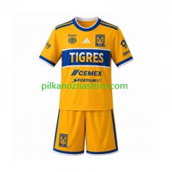 Tigres UANL dla Dzieci Koszulka Domowy 2026-2027 Krótkie Rękawy Tigres UANL dla Dzieci Koszulka Domowy 2026-2027 Krótkie Rękawy
