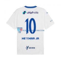Al Hilal Neymar JR 10 Koszulka Męska Wyjazdowy 2024-2025 Krótkie Rękawy