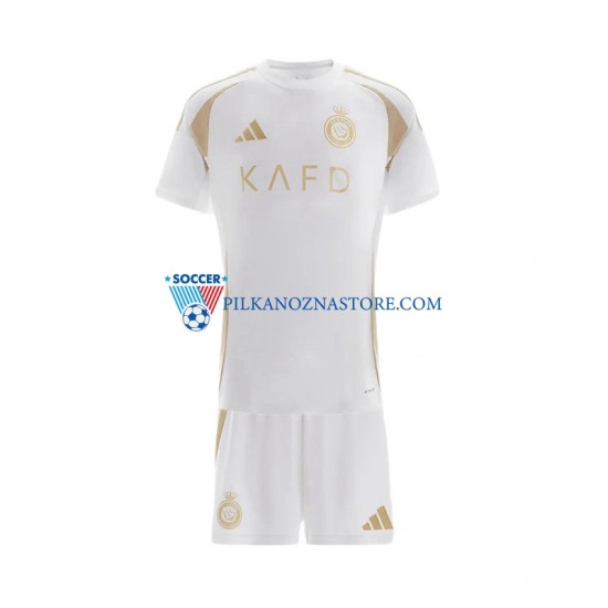 dla Dzieci Al Nassr Koszulka Trzeci 2024-2025 Krótkie Rękawy