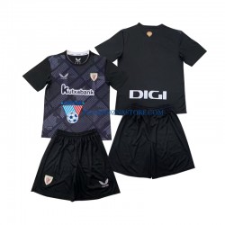Strój Bramkarski Athletic Bilbao dla Dzieci Koszulka Domowy 2024-2025 Krótkie Rękawy