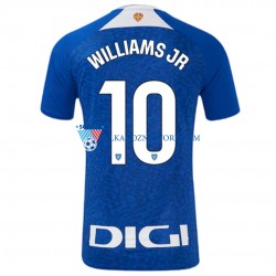 Athletic Bilbao Williams JR 10 Koszulka Męska Wyjazdowy 2024-2025 Krótkie Rękawy