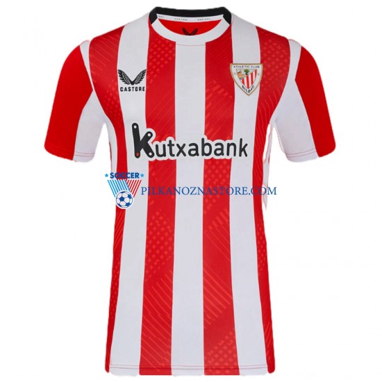 Athletic Bilbao Williams JR 10 Koszulka Męska Domowy 2024-2025 Krótkie Rękawy