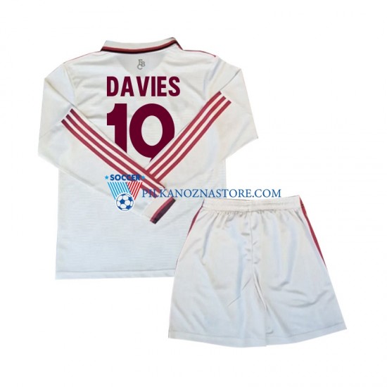 Bayern Monachium dla Dzieci Davies 19 Koszulka Trzeci 2024-2025 Długie Rękawy