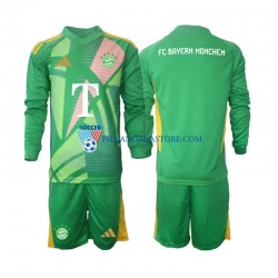 Strój Bramkarski Bayern Monachium dla Dzieci Koszulka Czwarty 2024-2025 Długie Rękawy