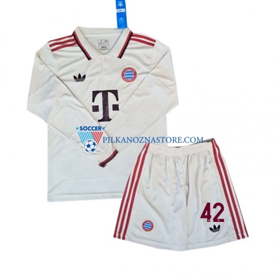 Bayern Monachium dla Dzieci Musiala 42 Koszulka Trzeci 2024-2025 Długie Rękawy