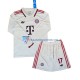Bayern Monachium dla Dzieci Olise 17 Koszulka Trzeci 2024-2025 Długie Rękawy