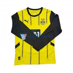 Borussia Dortmund Koszulka Męska Domowy 2024-2025 Długie Rękawy