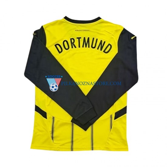 Borussia Dortmund Koszulka Męska Domowy 2024-2025 Długie Rękawy