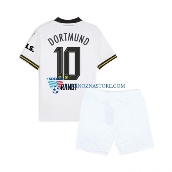 Borussia Dortmund dla Dzieci Julian Brandt 10 Koszulka Trzeci 2024-2025 Krótkie Rękawy