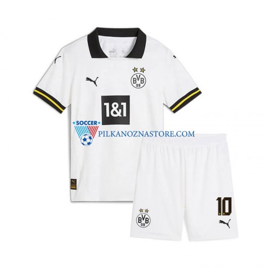 Borussia Dortmund dla Dzieci Julian Brandt 10 Koszulka Trzeci 2024-2025 Krótkie Rękawy