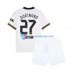 Borussia Dortmund dla Dzieci Karim Adeyemi 27 Koszulka Trzeci 2024-2025 Krótkie Rękawy