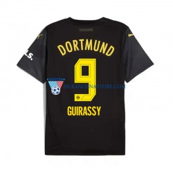 Borussia Dortmund Serhou Guirassy 9 Koszulka Męska Wyjazdowy 2024-2025 Krótkie Rękawy