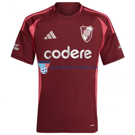 CA River Plate Koszulka Męska Wyjazdowy 2024-2025 Krótkie Rękawy