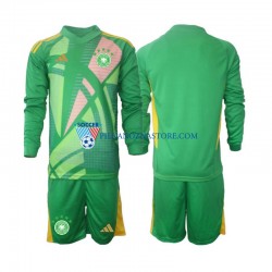 Strój Bramkarski Niemcy dla Dzieci Koszulka Trzeci 2024-2025 Długie Rękawy